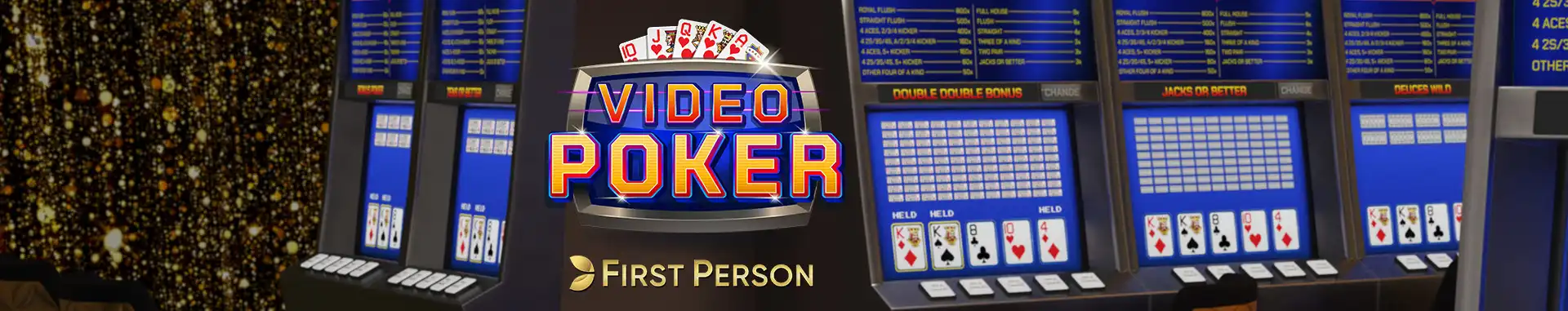 Video Poker online First Person