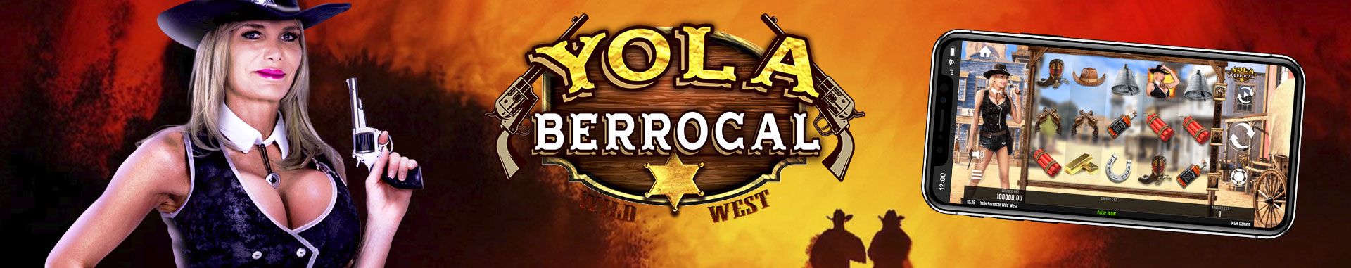 Tragaperras Yola Berrocal Wild West