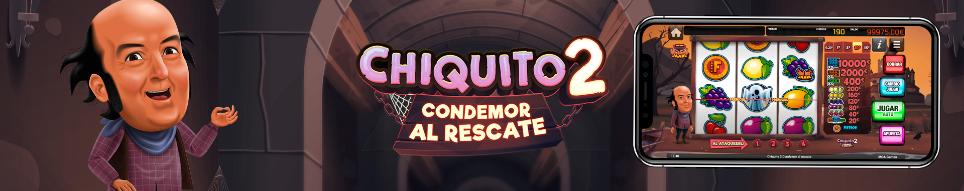Tragaperras Chiquito 2 Condemor al Rescate
