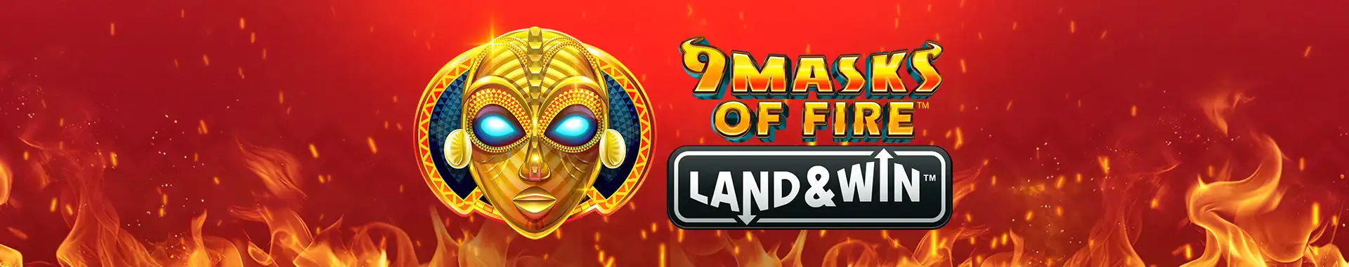 Tragaperras Online 9 Masks of Fire Land & Win