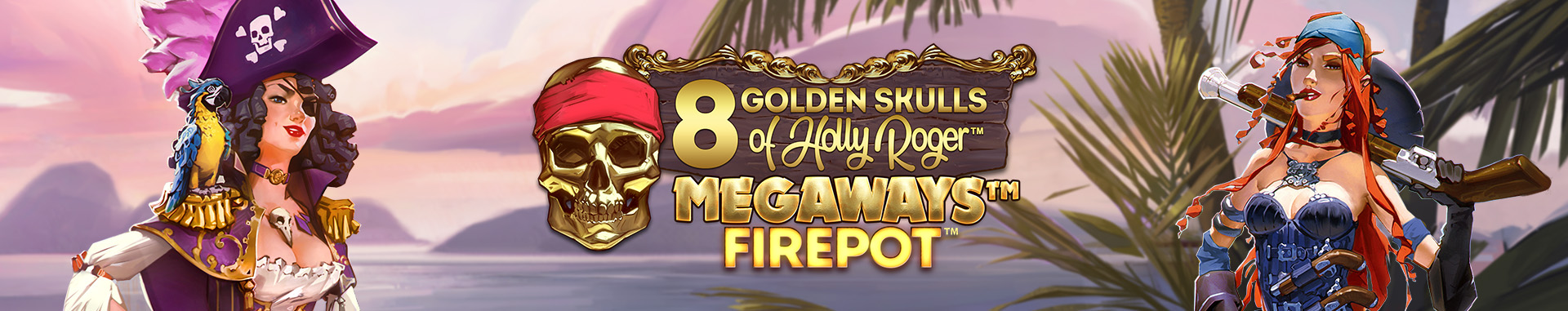 Tragaperras 8 Golden Skulls of Holly Roger