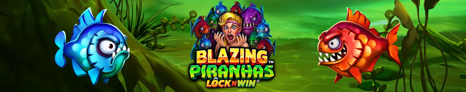 Tragaperras online Blazing Piranhas