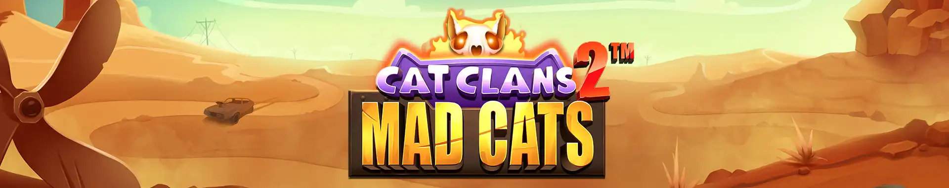 Tragaperras online Cat Clans 2 Mad Clans