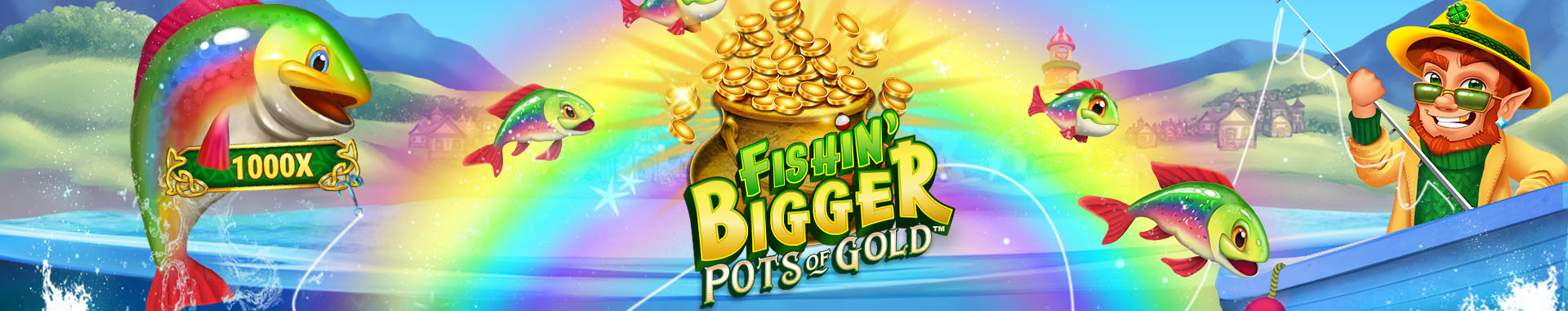 Tragaperras online Fishin Bigger Pots of Gold