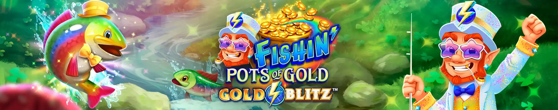 Tragaperras online Fishin' Pots of Gold™: Gold Blitz