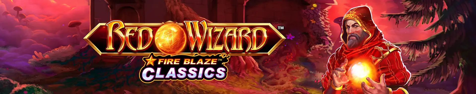 Tragaperras online Fire Blaze: Red Wizard