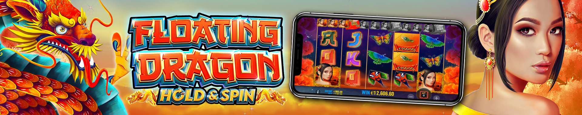 Tragaperras online Floating Dragon Hold and Spin