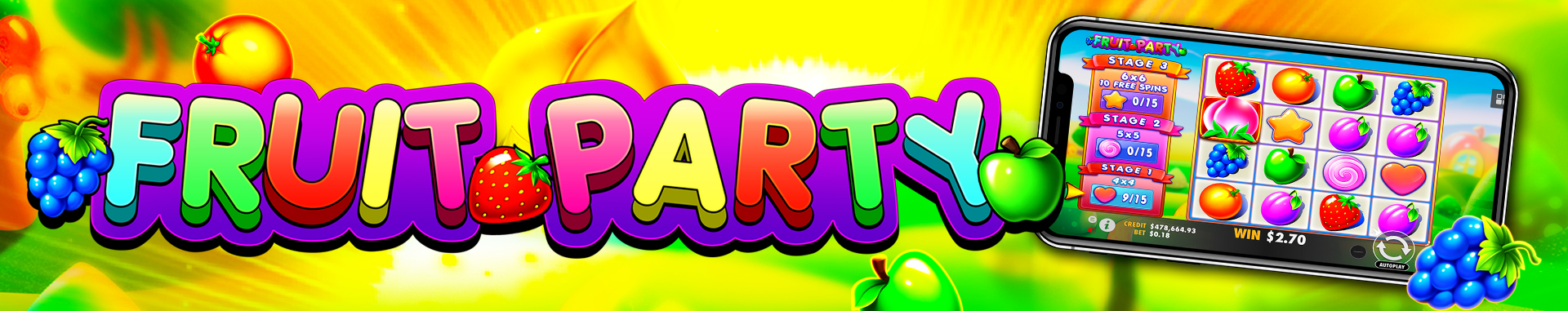 Tragaperras online Fruit Party