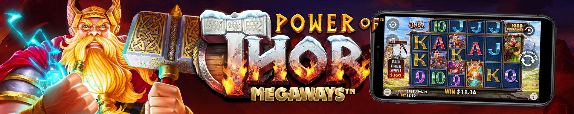 Tragaperras online Power of Thor Megaways